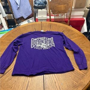 Gildan  K-State 2012 Cotton Bowl Purple Long Sleeve Men's Tee